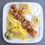 Arabic Chicken Shawarma Plate